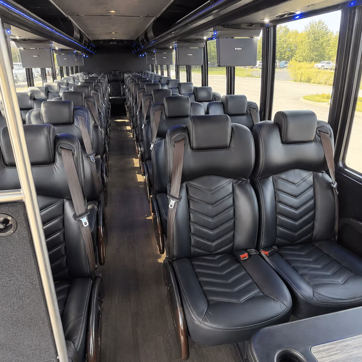 melbourne airport transportation onboard seating