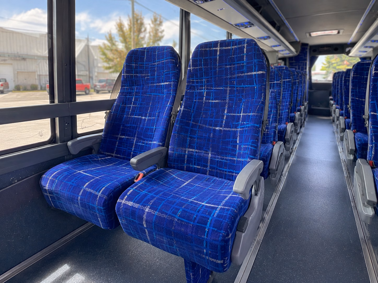 palm bay charter bus rental inside