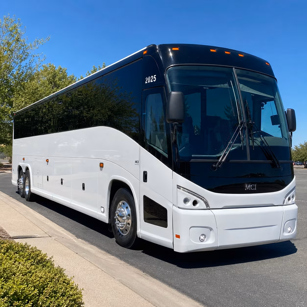 port st lucie charter bus rental exterior