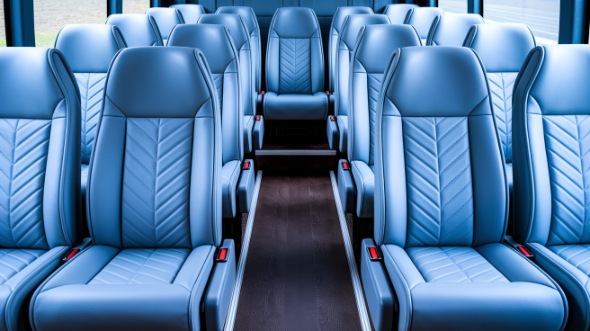 20 passenger minibus interior