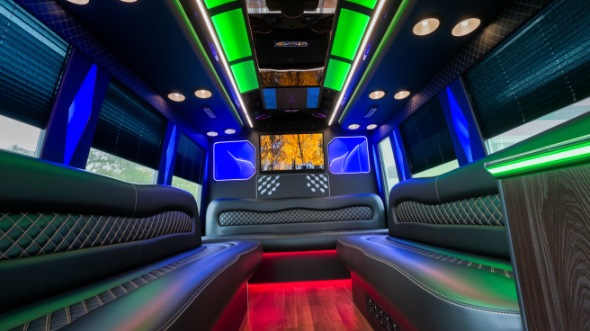 party bus rental interior port st. lucie